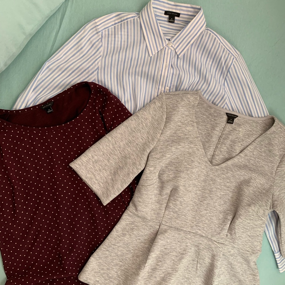 Ann Taylor size M shirts